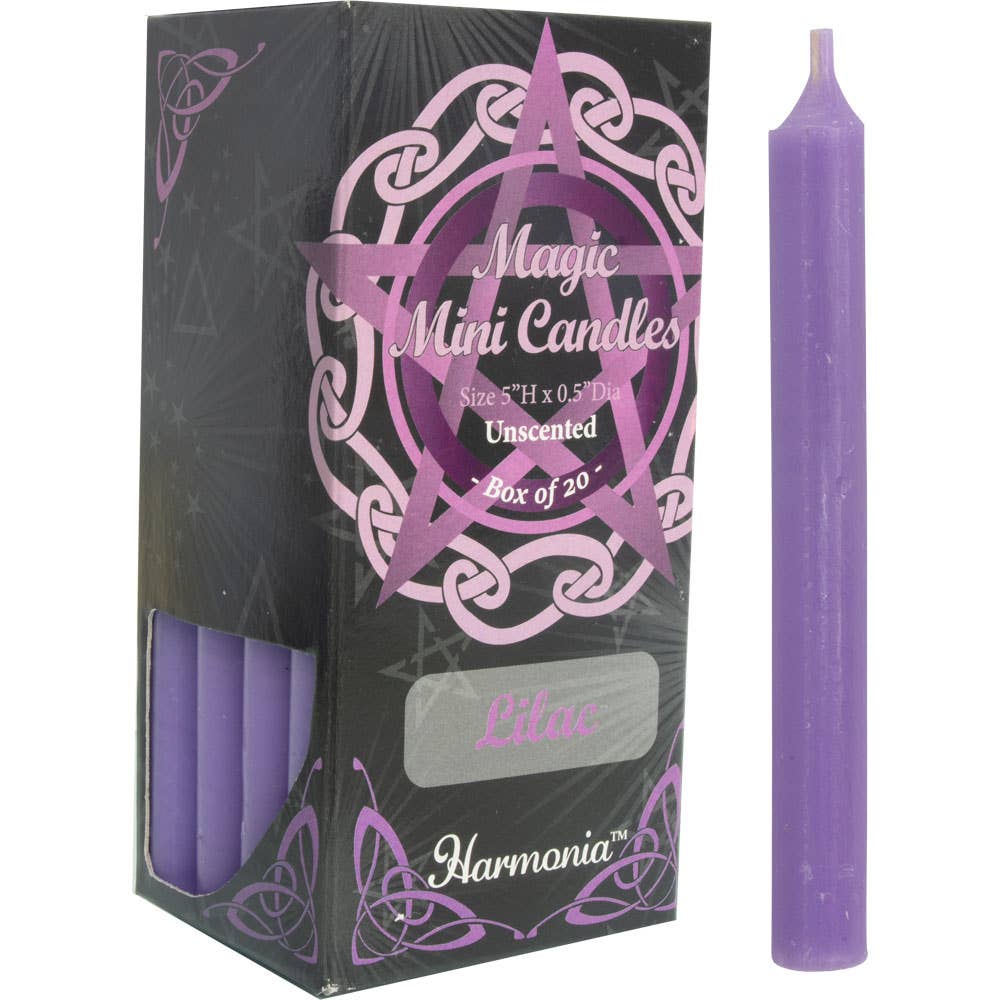 Mini Ritual Candles Lilac