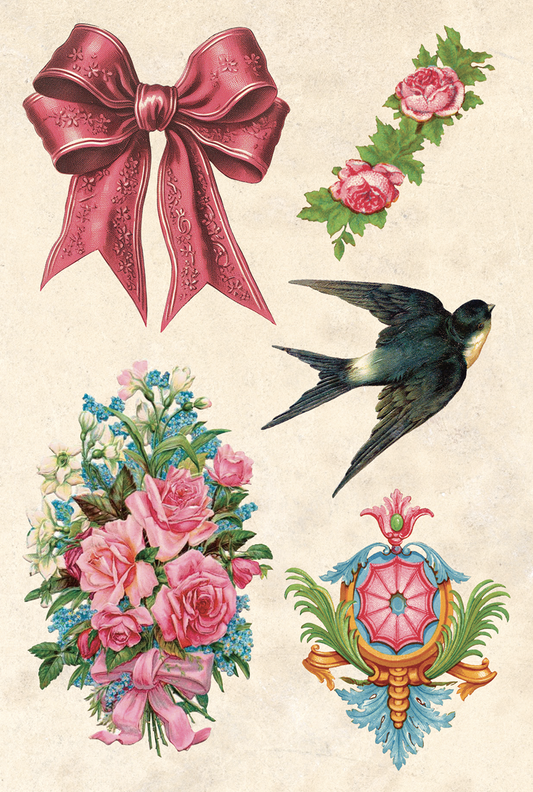 Rabbit’s Round Beltane Collage Sheet 2