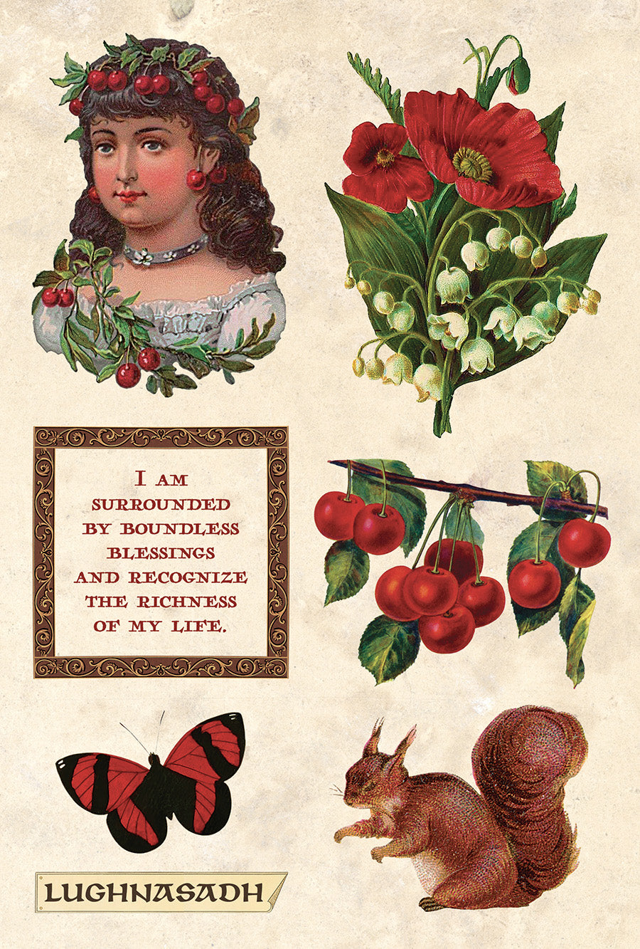Rabbit’s Round Lughnasadh Collage Sheet 3