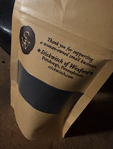 Stickwitch Ritual Black Salt—Coarse